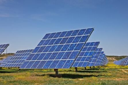 Solar panel for energy saving